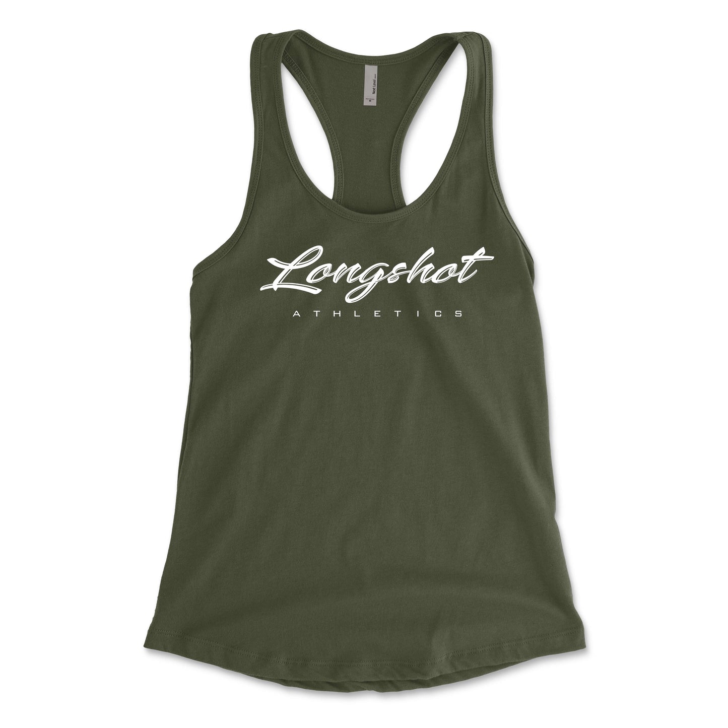 Longshot Cursive Women's Racerback