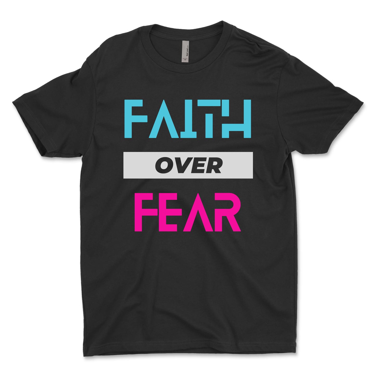 Faith Over Fear Men's T-Shirt